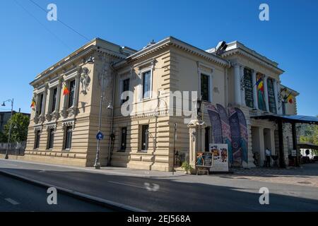 Bucharest, Romania - September 5, 2020. Palace Casino located on Calea Victoriei, inside the historical monument `Casa Vernescu` in Bucharest, Romania Stock Photo